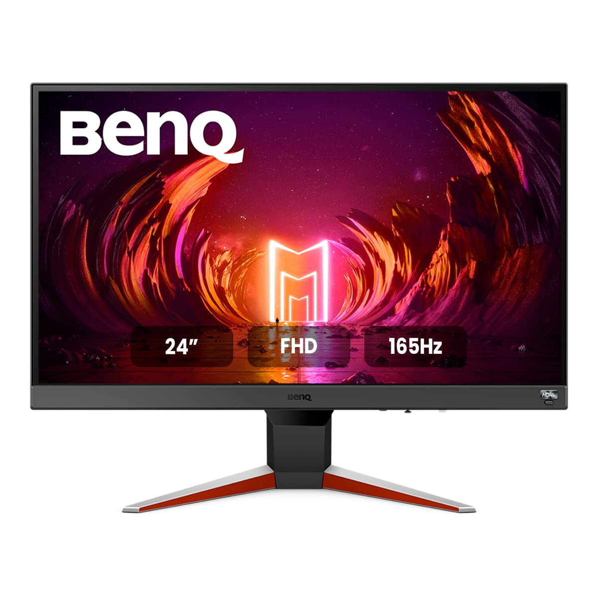 BenQ MOBIUZ EX240N 24" Monitor Gamer FHD 1920x1080 HDRi 165Hz (soporta 144Hz) 1ms MPRT AMD FreeSync Premium Bocinas internas Eye Care Bisel Delgado