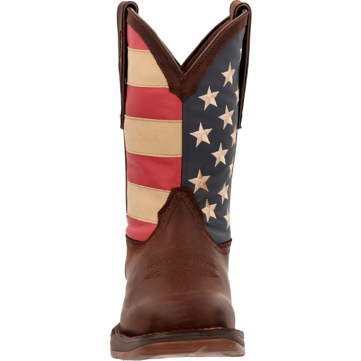 Durango Bandera rebelde para hombre café Db5554 Botas vaqueras tradicionales para hombre