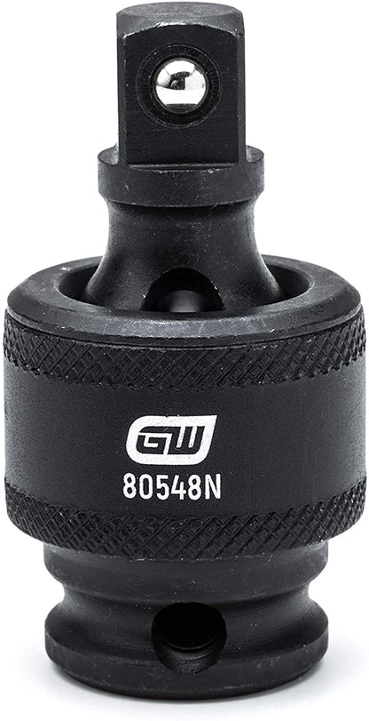 GEARWRENCH 44 Piece 3/8inch Drive 6 Point Impact Socket Set, Standard & Deep, SAE/Metric - 84916N