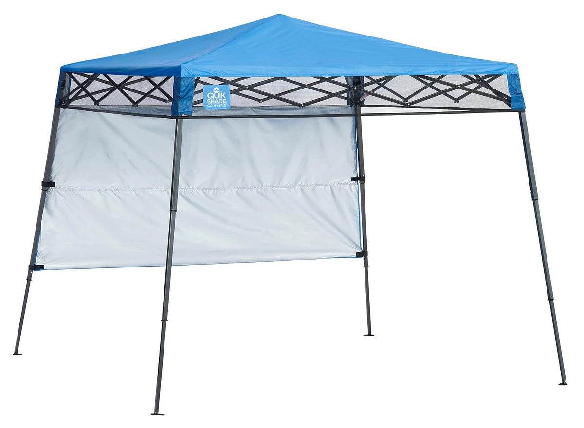 Quik Shade Go Hybrid Sun Protection Pop-Up - Mochila Plegable compacta y Ligera con Base Inclinada