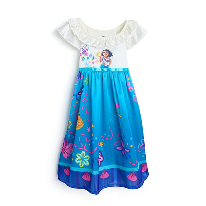 Disney Camisón de Fantasía para Niña - Encanto Garden 2 - 2 Años