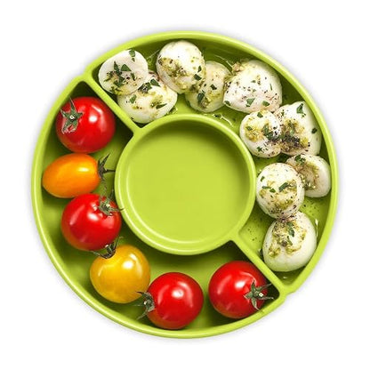 Tefal Contenedor hermético K3100112 Master To Go Box de plástico para Ensalada 0.6 L, Libre de BPA, Compartimiento para aderezos y Semillas