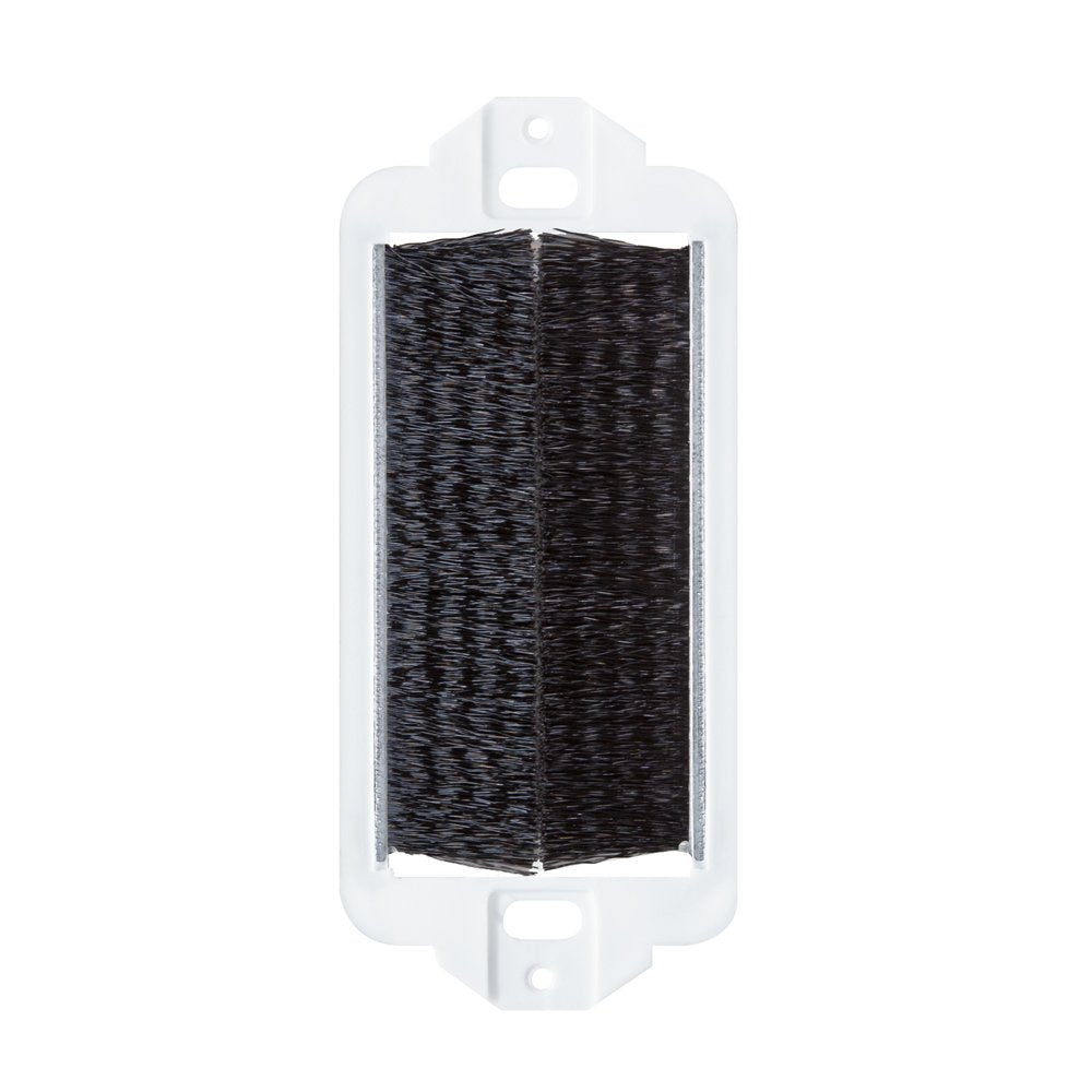Leviton 41075-DBE Decora Paso de cepillo, color negro