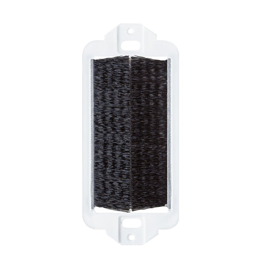 Leviton 41075-DBE Decora Paso de cepillo, color negro