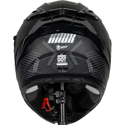 KOV Casco Ares KNOX Negro/Gris L