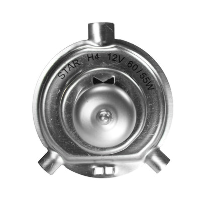 Foco Halogeno H4 / 9003 Azul 12V 60/55W 1Pz P43T 3 Picos Qbh Star H4