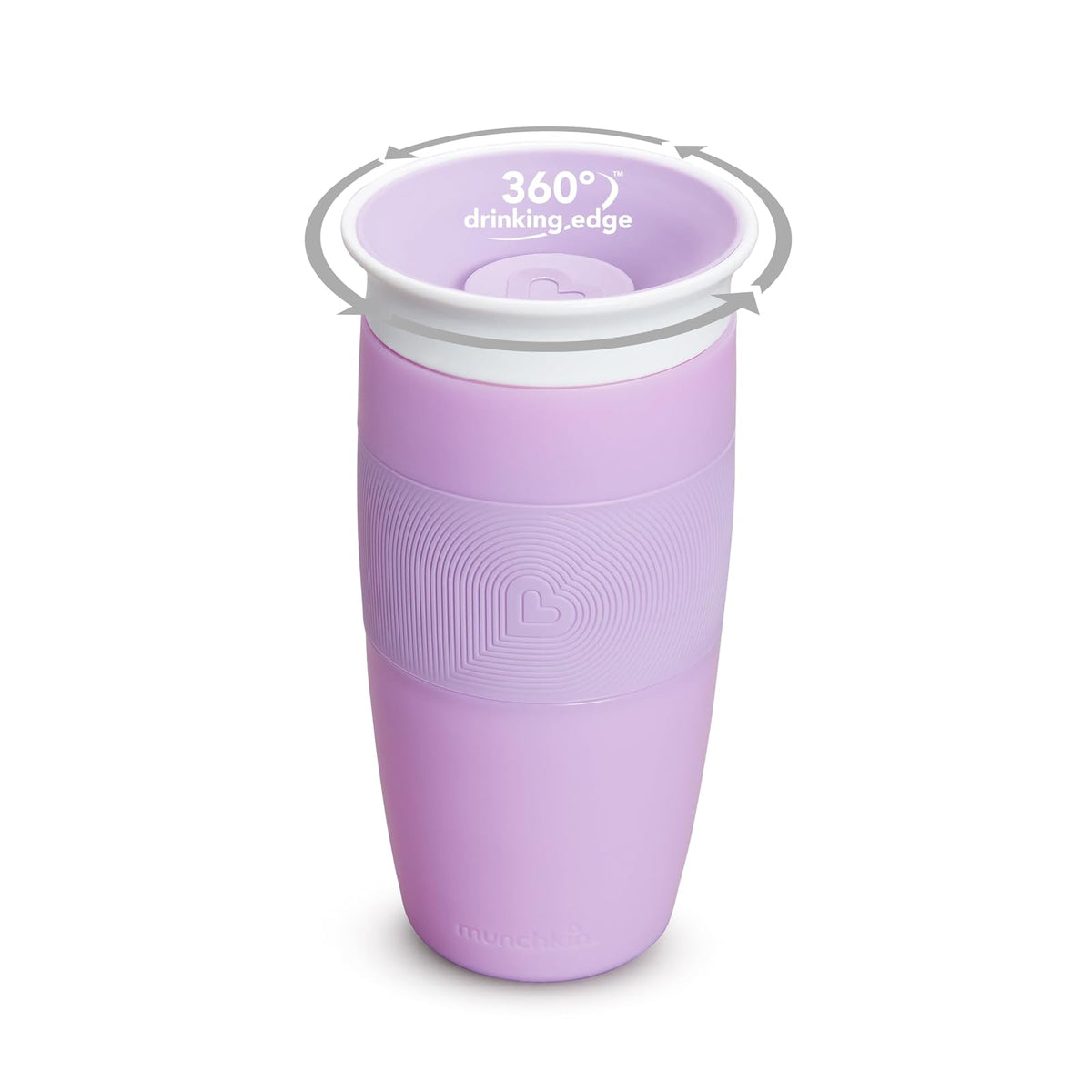 Munchkin Miracle 360 Sippy Cup, Purple, 14 Ounce