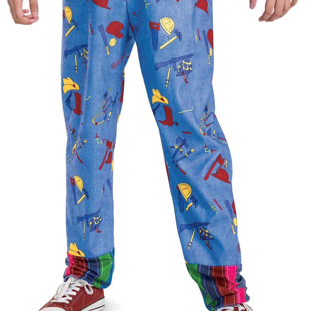 Disfraz de Chucky para niños, Disfraz Oficial de Chucky, Disfraz de Chucky, Disfraz clásico de niño, Talla M (7-8)
