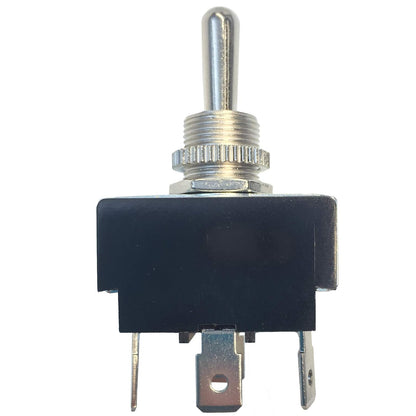 gardner bender Interruptor de palanca, ON - OFF - ON O Ring Terminal, (DPDT) - 10A 125 V AC