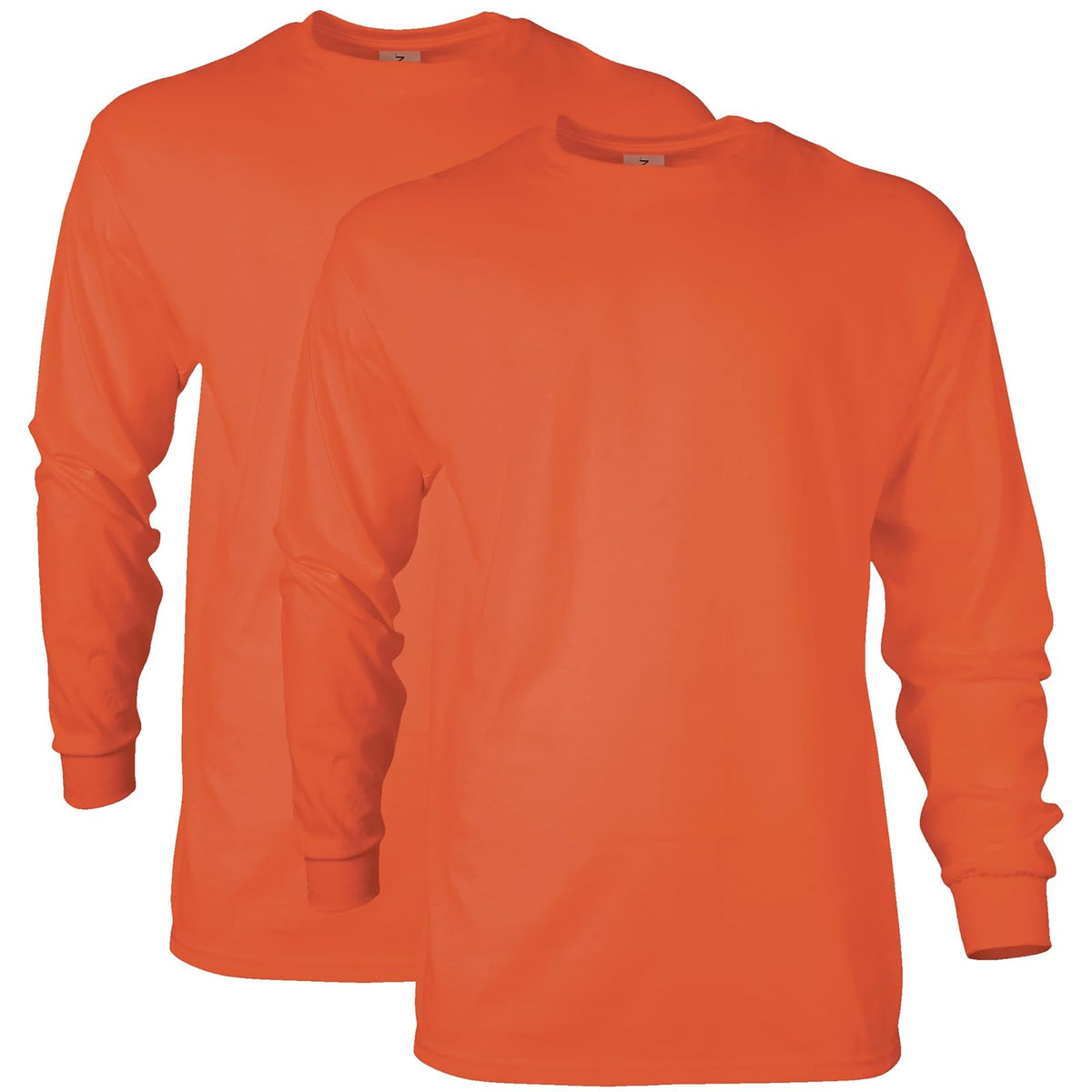 Gildan Playera Tipo Tank de Algodón para Hombre, G220 - XL - naranja (Orange (2-Pack))