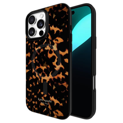 Kate Spade New York Funda para iPhone 16 Pro Max, Compatible con MagSafe - Tortoise