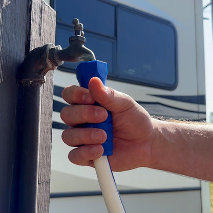 SmartFlex RV/Manguera de agua marina, 5/8 pulgadas. x 25 pies, híbrida, blanca - HSFRV525