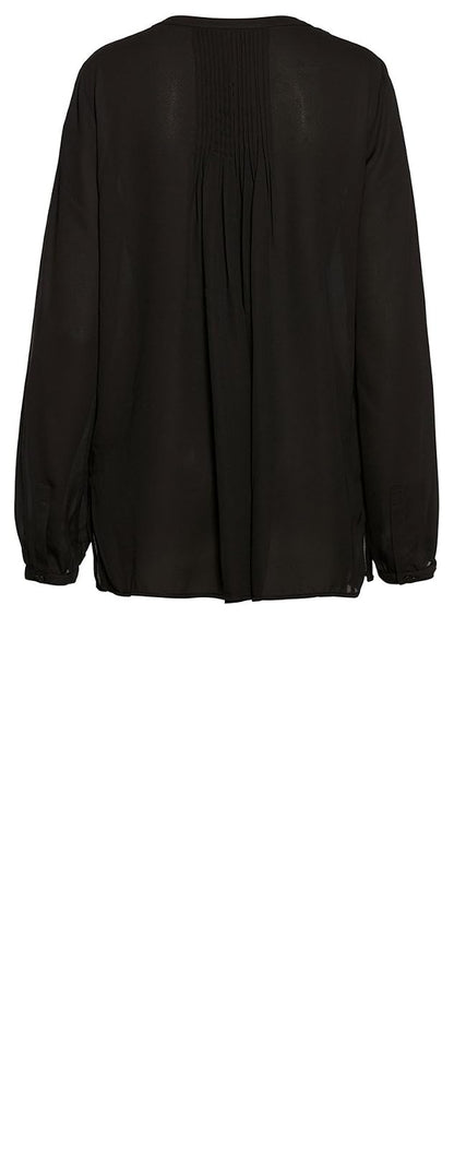 NYDJ Women's 3/4 Sleeve Pintuck Blouse