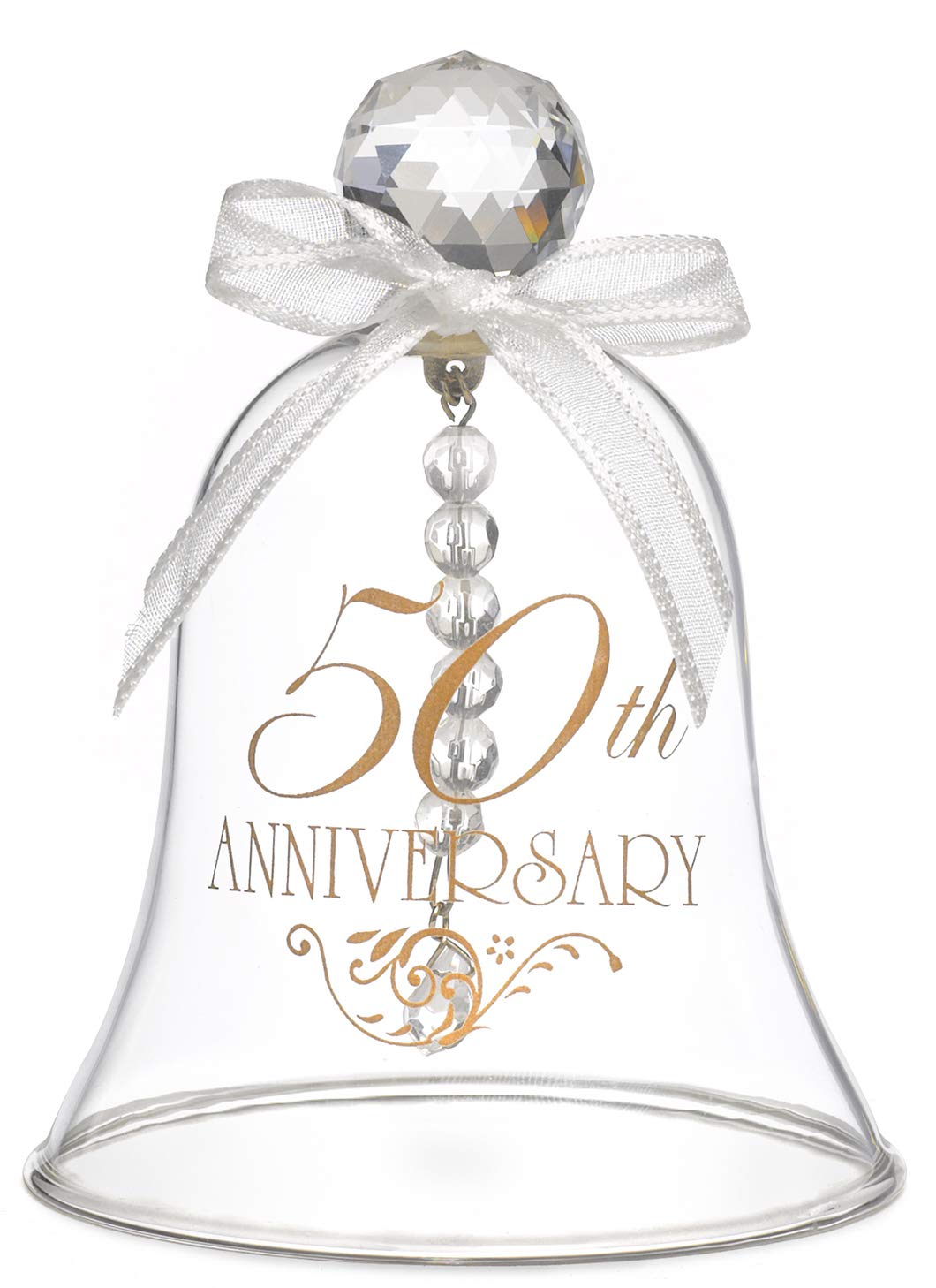 Hortense B. Hewitt Accessories 50th Anniversary Glass Bell