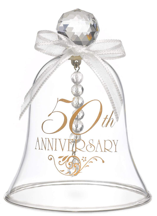 Hortense B. Hewitt Accessories 50th Anniversary Glass Bell