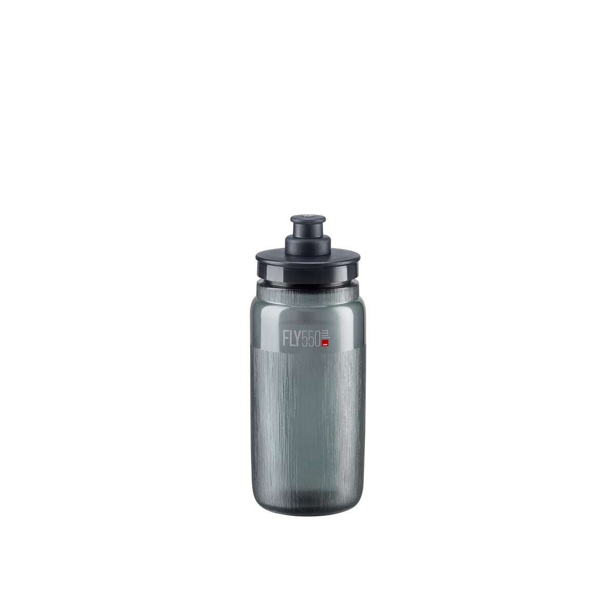 Elite Fly Botella para Ciclismo 550 ml Ultraligera - Humo transparente - 0.6 Litros