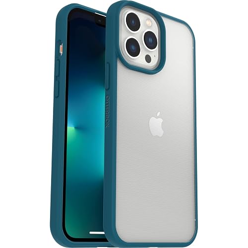 OtterBox - Funda para iPhone 13 Pro Max y iPhone 12 Pro Max Prefix Series – Pacific Reef, ultrafina, amigable con el bolsillo, bordes elevados que protegen la cámara y la visualización, compatible con