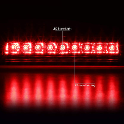 DNA Motoring Luz de Freno Trasera LED de Tercera Generación 3BL-HRID06-LED-CH