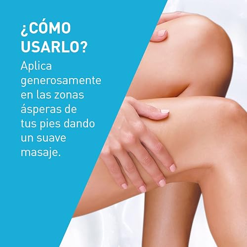 CeraVe Crema Renovadora e Hidratante de Pies con Ácido Salicílico para Piel Muy Seca y Áspera 88ml