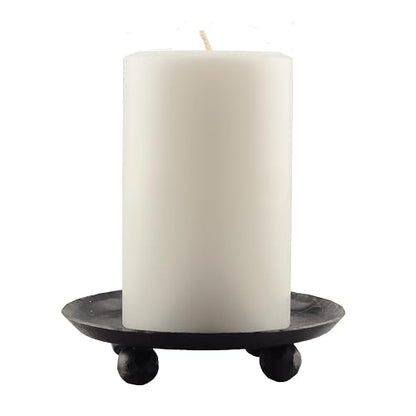 Northern Lights Candles - Portavelas con base de pilar