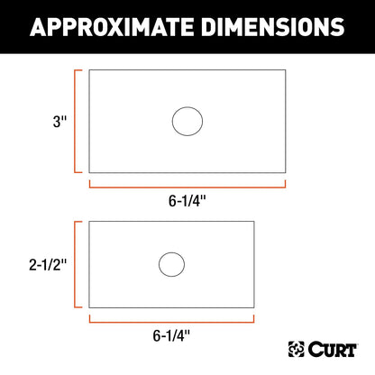 CURT Manufacturing 45408 - Juego de Funda Reductora