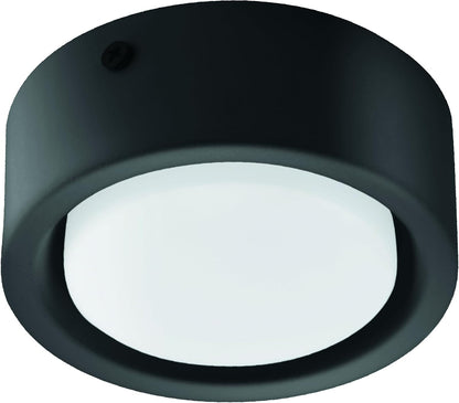 Winled WDE-006 Luminaria Sobreponer Techo Circular Metal Negro Blanco Cálido 18w