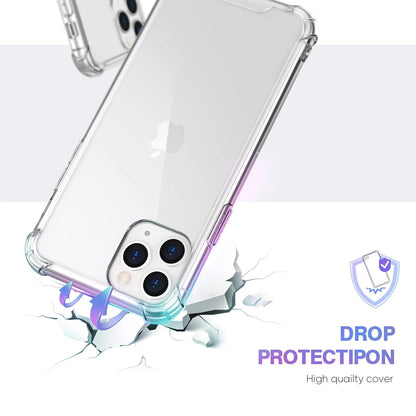 ORIbox - Carcasa para iPhone, Transparente con 4 Esquinas, protección a Prueba de Golpes, Suave y Resistente a los arañazos para iPhone, iPhone 11 Pro MAX, Transparente
