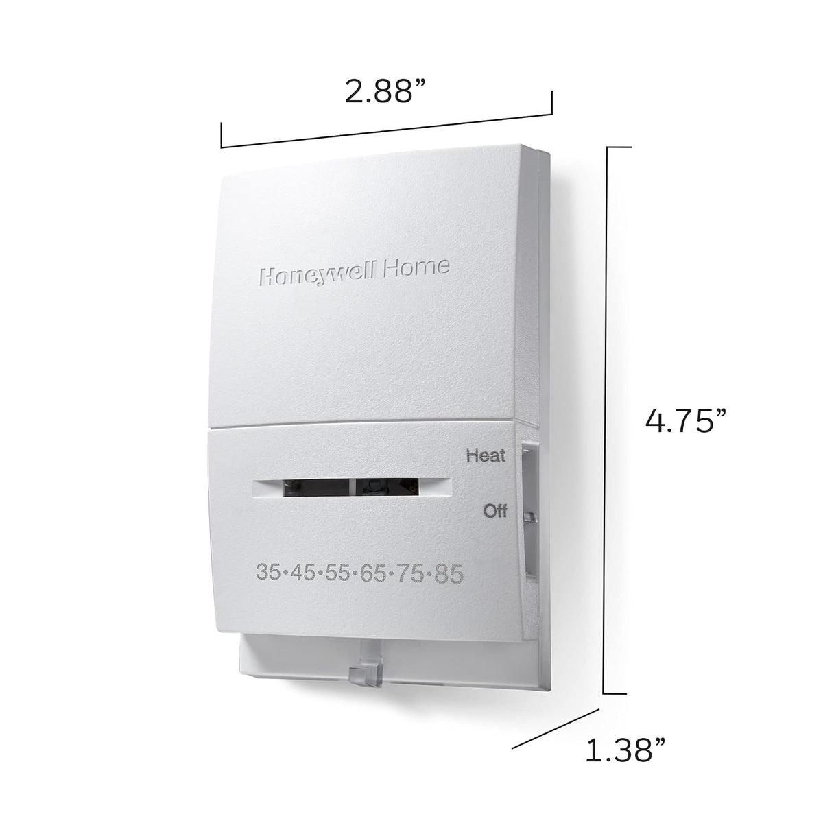 Honeywell Termostato Manual, Baja Temperatura, 35-85 Grados.