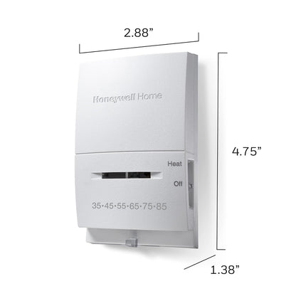 Honeywell Termostato Manual, Baja Temperatura, 35-85 Grados.
