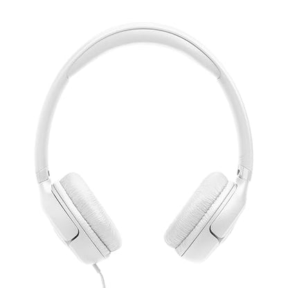 JBL Tune 530C - Auriculares en la Oreja con Cable USB-C de Alta resolución y Sonido de Graves Puro JBL, Amplia compatibilidad, Control Remoto de 3 Botones con micrófono, ajustes preestablecidos