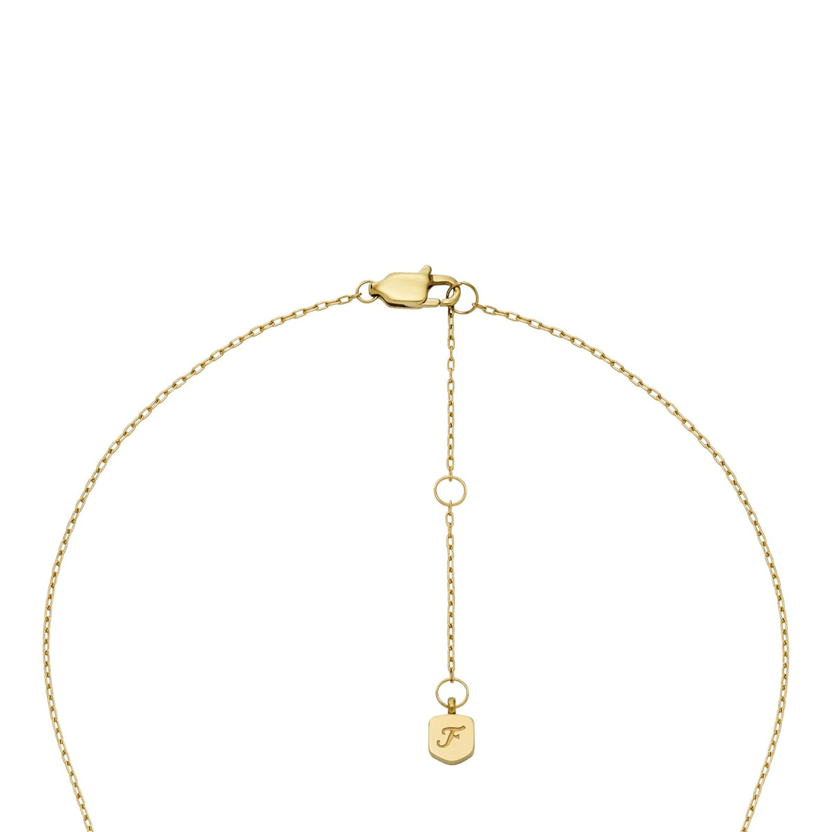 Fossil Collar jf04865710 classic mother of pearl de acero inoxidable en color dorado para dama