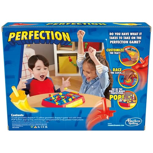 Hasbro Gaming Destreza - Juego de Mesa Infantil con Bandeja Personalizable