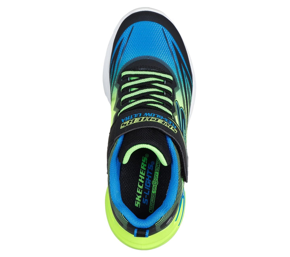 Skechers Flex-Glow Ultra - Tenis para niño | Casual, iluminado, cierre adaptable, plantilla acolchada