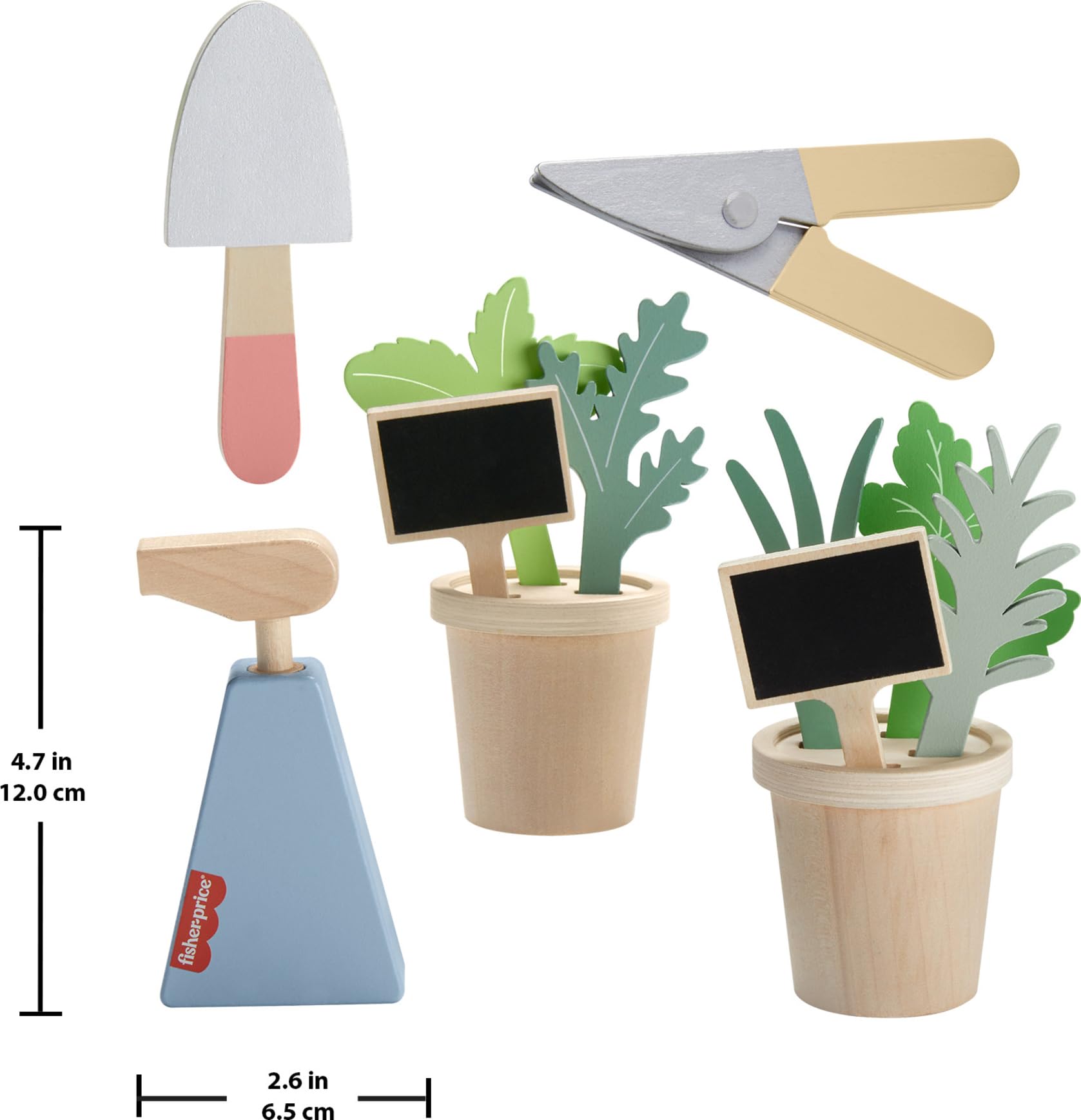 Fisher-Price Juguete para Bebés Jardinería de Madera para bebés de 3 años en adelante