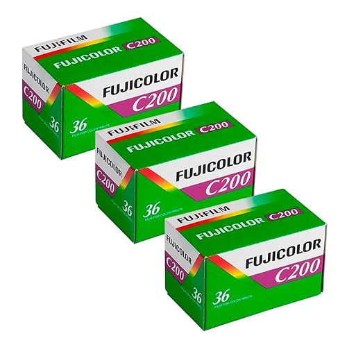 Fujifilm Paquete Película Fotográfica 3-Pack Fujicolor CLN 200 135/36