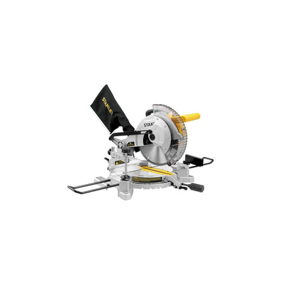 STANLEY Sierra de Inglete Compuesta 10" (254mm) Potencia Profesional de 1800W para Cortes Precisos y Exigentes, SM161-B3 (modelo más reciente)