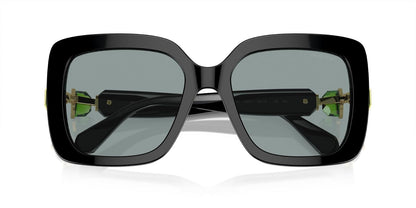 Swarovski 0SK6001 Gafas de Sol para Mujer, Forma Square Color Negro