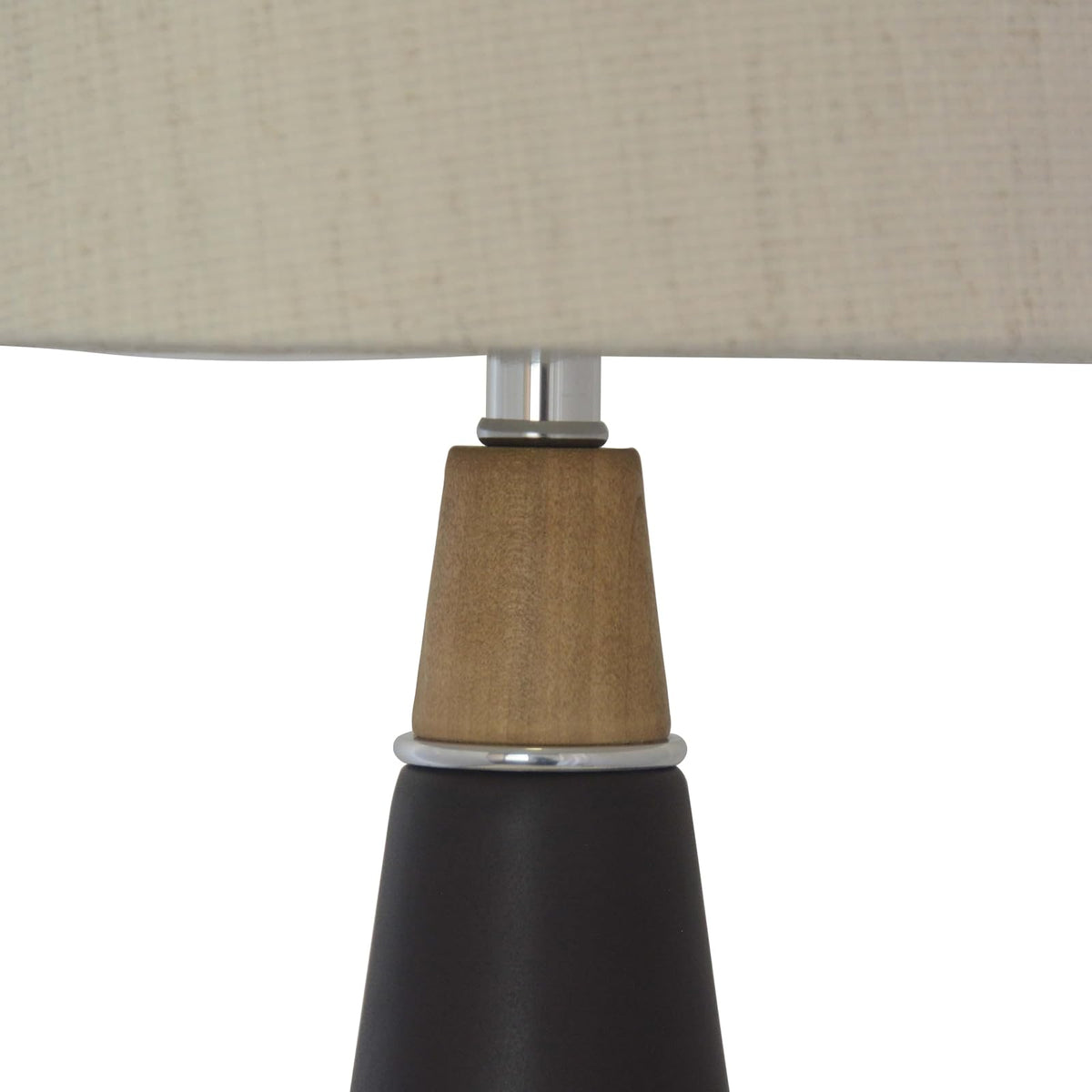 Luzerna CM-0246 Lámpara De Mesa Isari, Color Chocolate Mate, 1 Unidad