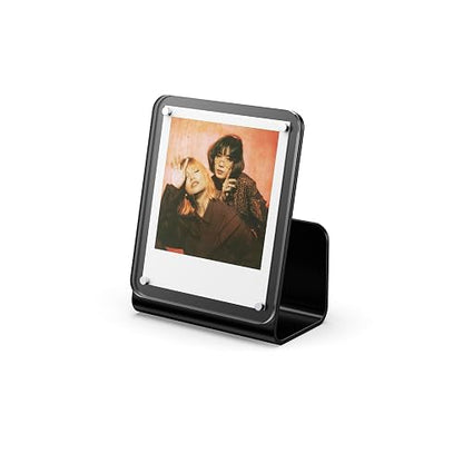 Polaroid 6366 - Marco de fotos acrílico en forma de L, color negro