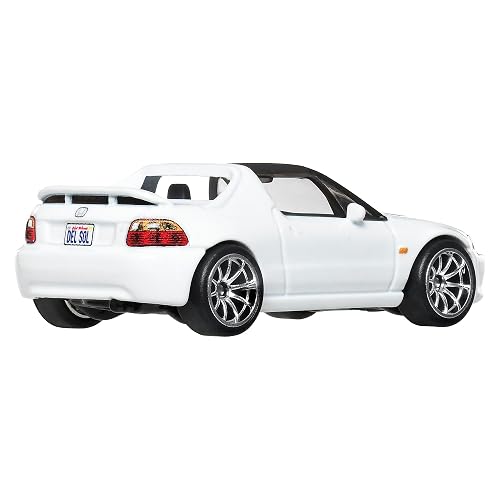 Hot Wheels Collector Vehículo de Colección Auto Rápidos y Furiosos Honda del Sol 3+
