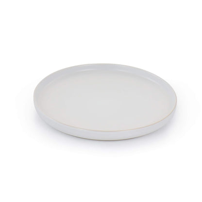 Elama Luxmatte - Vajilla contemporánea, 20 piezas, color blanco