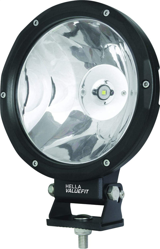 Hella 357200001 ValueFit Faro Auxiliar para Conducción, 1080 lm, con Cubierta y Soporte, Multicolor, Paquete de 1