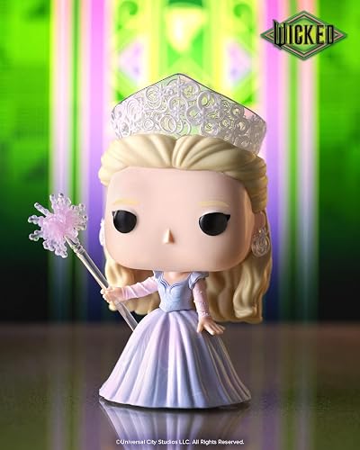Funko Pop! Movies: Wicked for Good - Glinda in Blue Gown | Mercancía Oficial de Fantasía - Figura de Vinilo Coleccionable para Decoración - Regalo de Cumpleaños para Fans