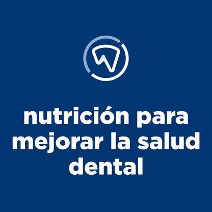 Hill's Science Diet Croquetas para Cuidado Oral Gato Adulto 1.5Kg | Croquetas Hill's para gato, pollo real, cuidado dental, control de sarro, frescura bucal, ingredientes de alta calidad