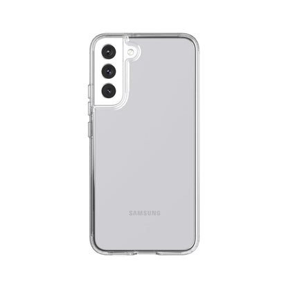 tech21 EVO - Funda Transparente para Samsung Galaxy S22 Plus - Funda Protectora y Transparente con protección contra caídas múltiples de 12 pies