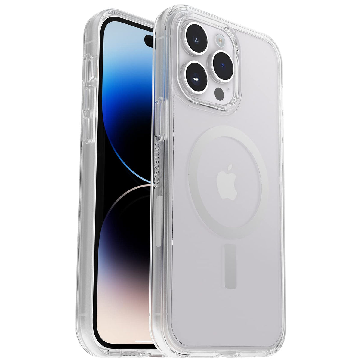 OtterBox Symmetry Series+ Graphics Funda con MagSafe para iPhone 14 Pro Max - Serie Symmetry+ - Claro