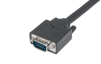 Manhattan Cable para Monitor SVGA HD 15 Macho A HD 15 Macho, 1.8 M,