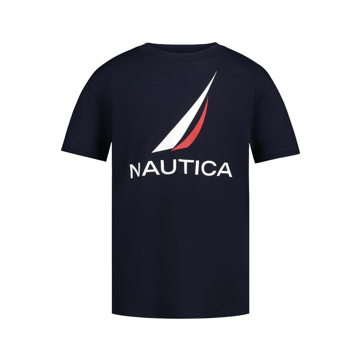 Nautica Boys' Sail Screen Print Graphic Tee - 10-12 - Clase J Sport Navy