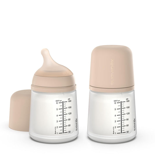 Suavinex, Biberón Anticólico, 2 Pack, 6 Oz, Light
