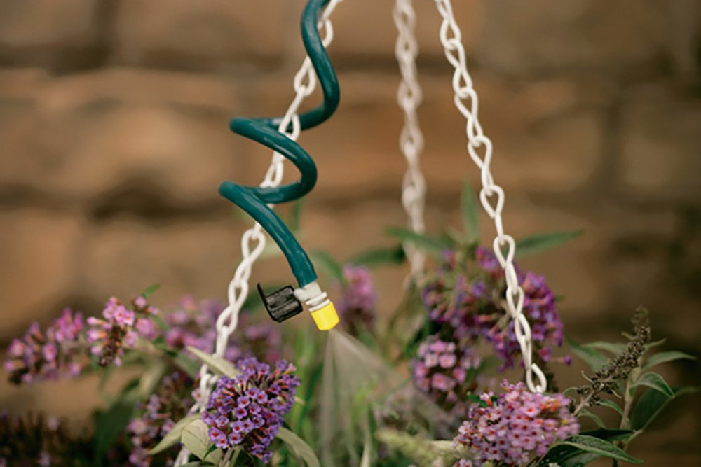 Orbit 56318 - Kit de riego flexible con temporizador de extremo de manguera